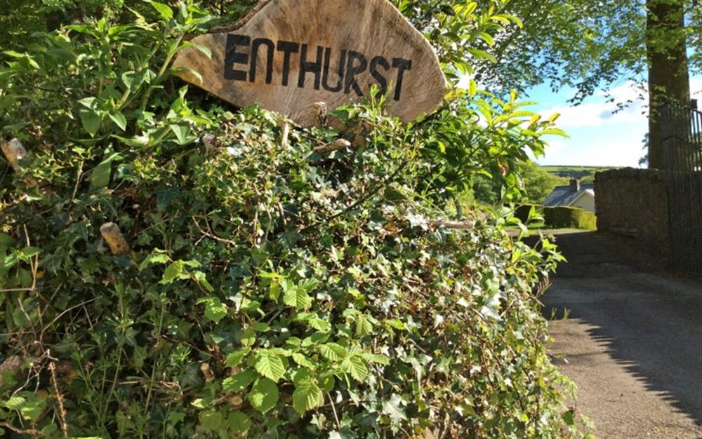 The garden at Enthurst Cottage in Didworthy