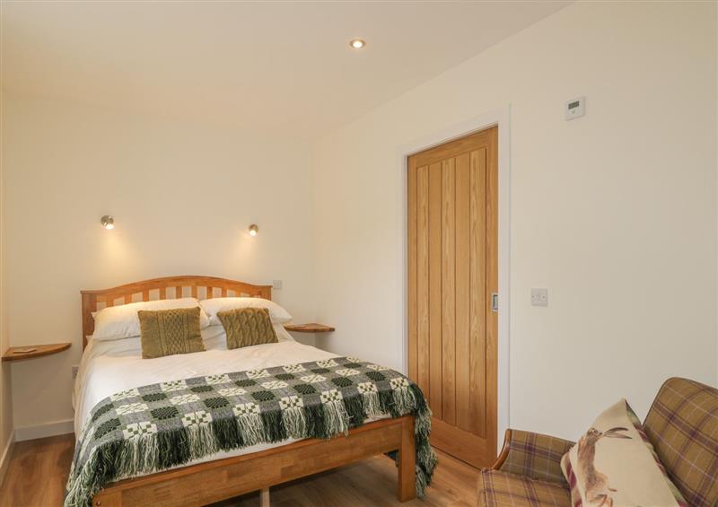 One of the 2 bedrooms at Enzie Station Cottage, Buckie
