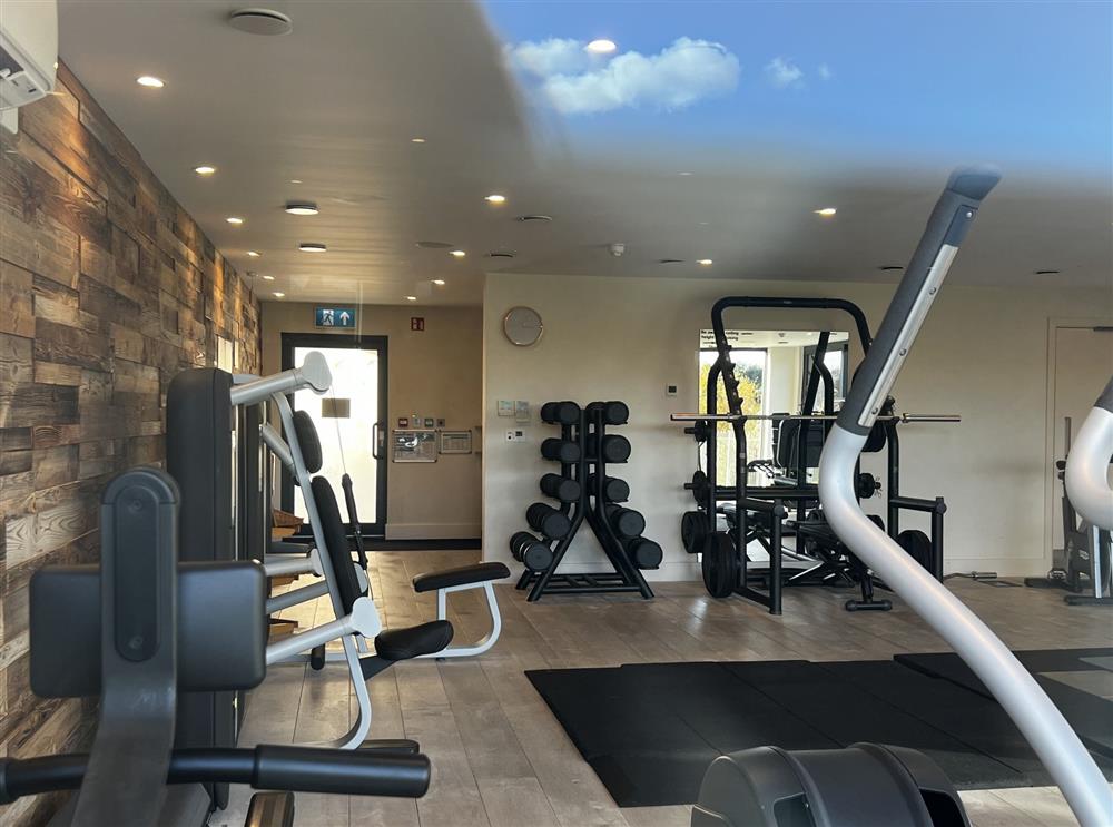 The Fitness centre, located at The Hurricane Spa at Equinox, Dorchester