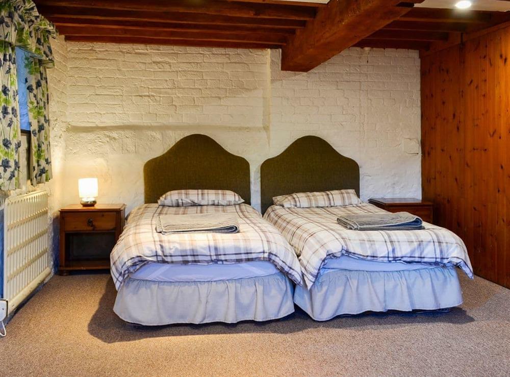 Twin bedroom at Erbistock Mill in Erbistock, near Llangollen, Clwyd