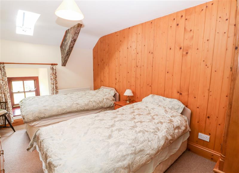 One of the 2 bedrooms at Ereiniog, Tremadog