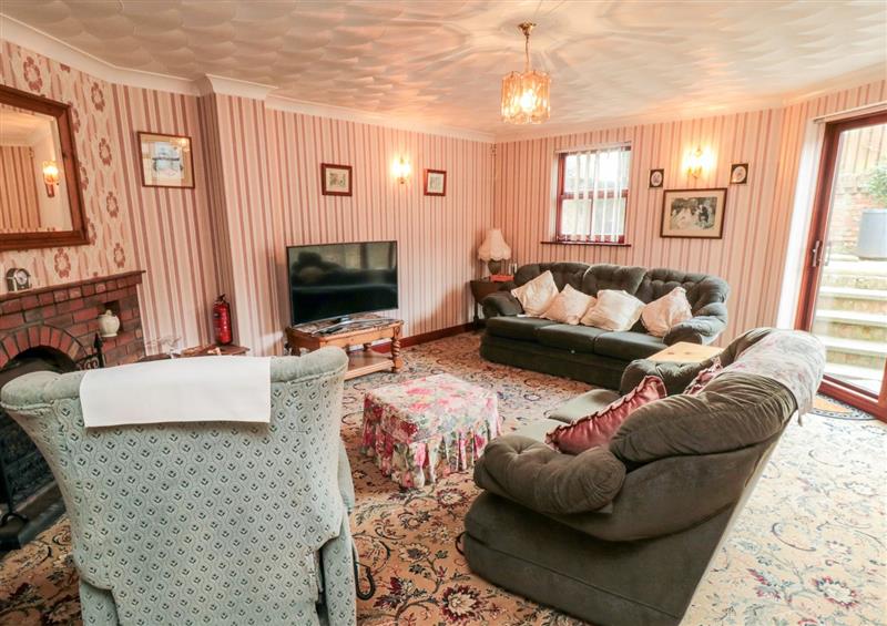Relax in the living area at Eric House, Filey