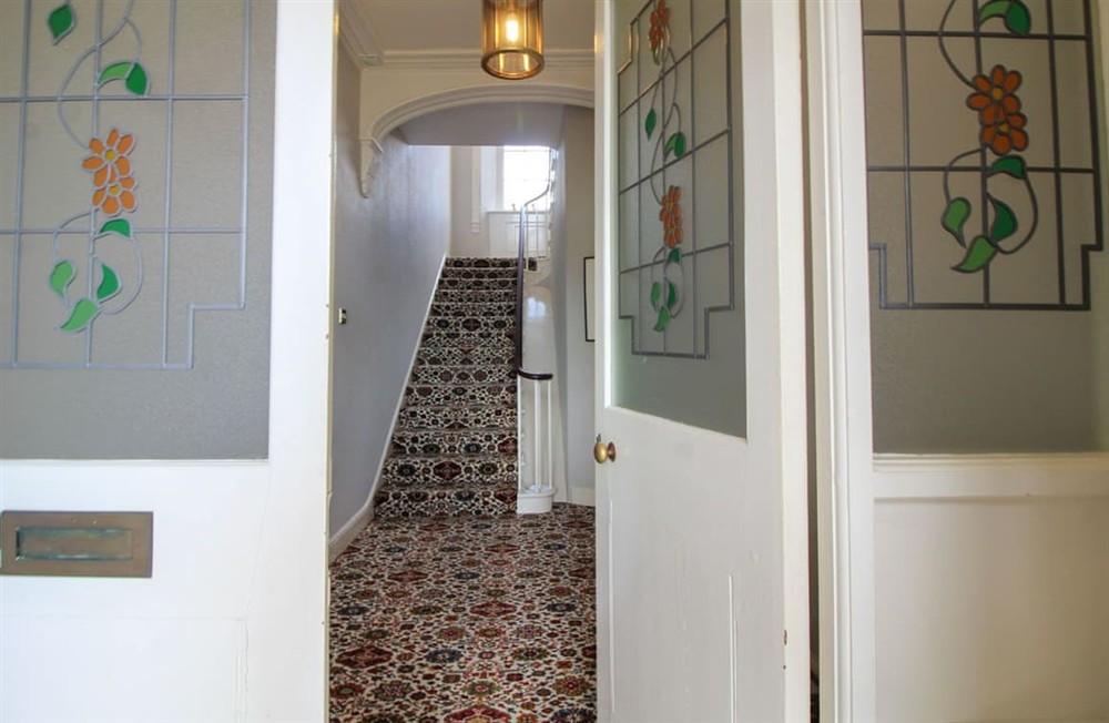 Hallway at Erin Lodge in Falmouth, Cornwall