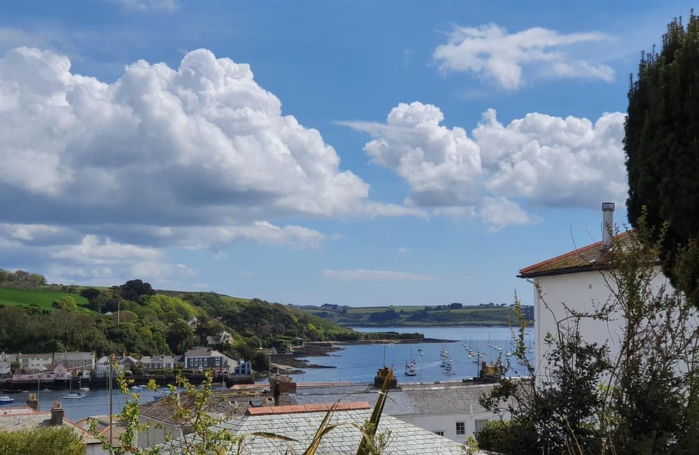 Outdoor area at Erin Lodge in Falmouth, Cornwall