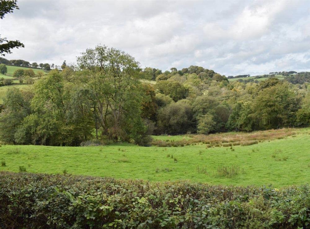 Enjoy the surrounding rolling countryside at Erwlon in Pontsian, near Llandysul, Dyfed