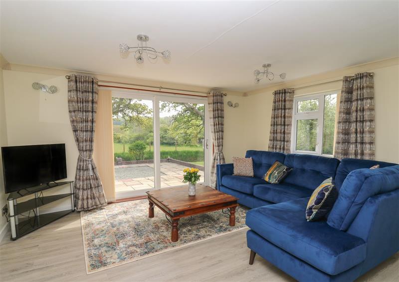 This is the living room at Erwlon, Rhydyfelin near Aberystwyth