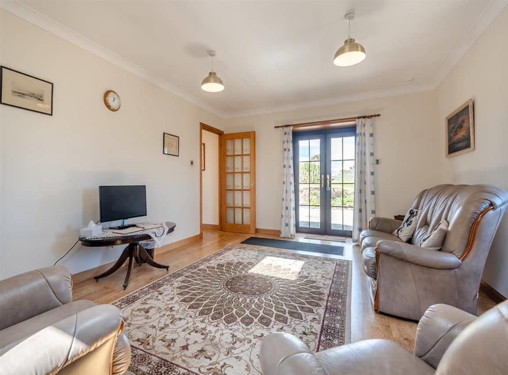 Living room at Eryb Cottage in Shannochie, Isle Of Arran