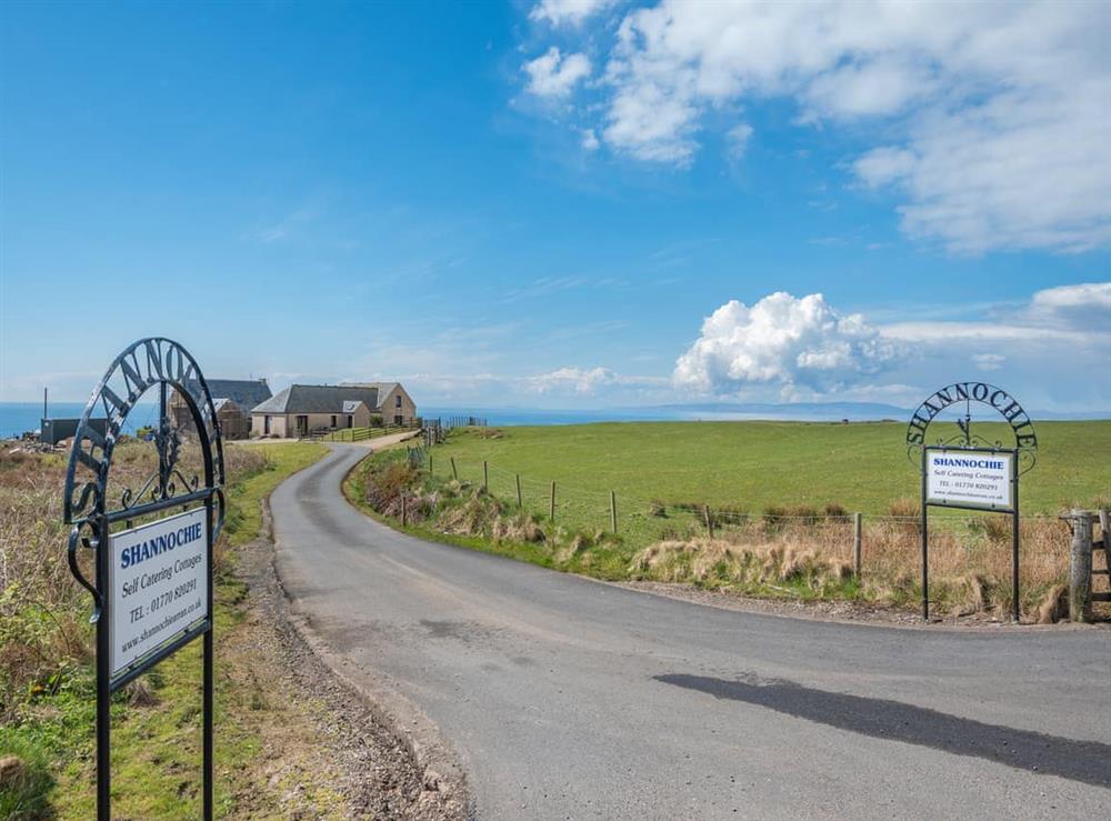 Surrounding area at Eryb Cottage in Shannochie, Isle Of Arran