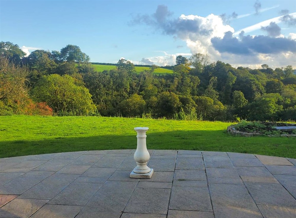 Outdoor at Esgair Cottage in Laugharne, Dyfed