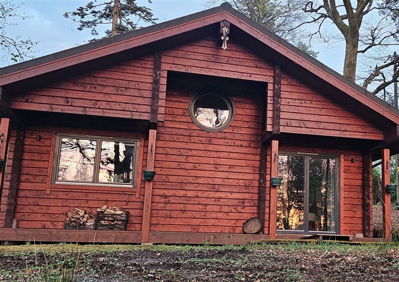 Outside Esk Lodge