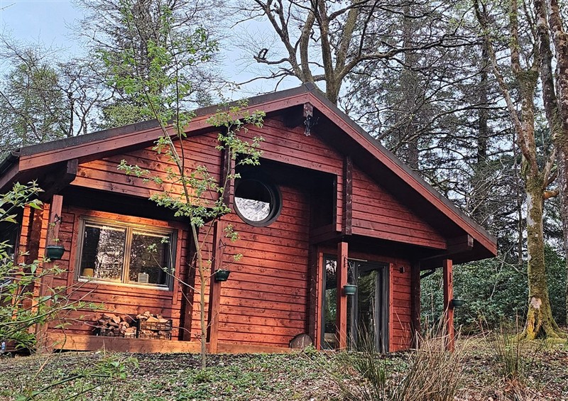 This is the setting of Esk Lodge