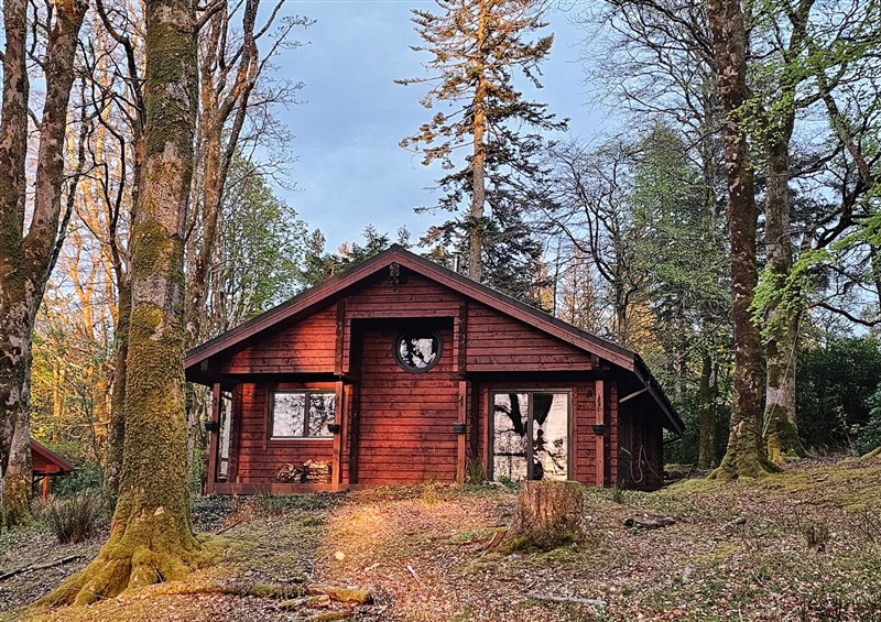 This is the setting of Esk Lodge