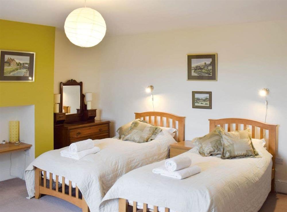 Attractive twin bedroom at Esk View in Whitby, Yorkshire Coast & Wolds