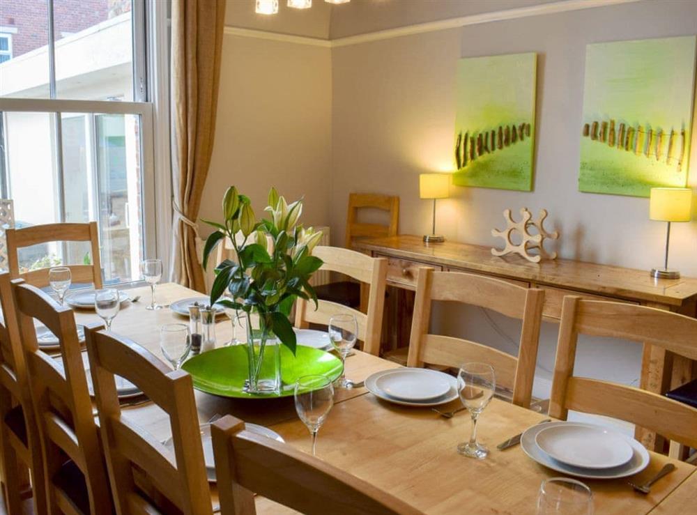 Idela dining room at Esk View in Whitby, Yorkshire Coast & Wolds