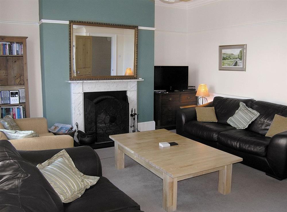 Living room at Esk View in Whitby, Yorkshire Coast & Wolds