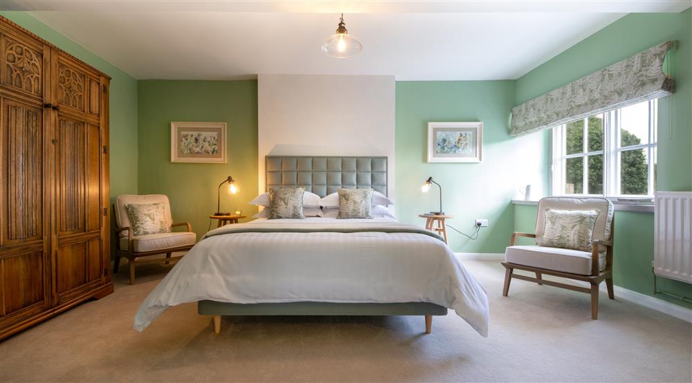 The double bedroom at Eskeleth in Morpeth, Northumberland