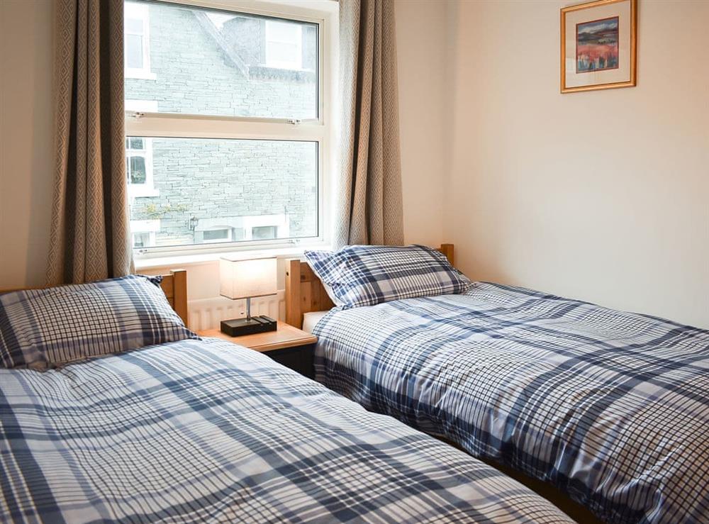 Twin bedroom at Eskin Den in Keswick, Cumbria