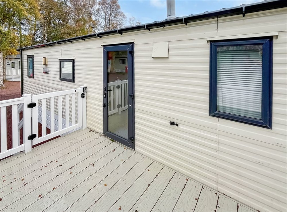 Exterior at Eskside Lodge in Brechin, Aberdeenshire