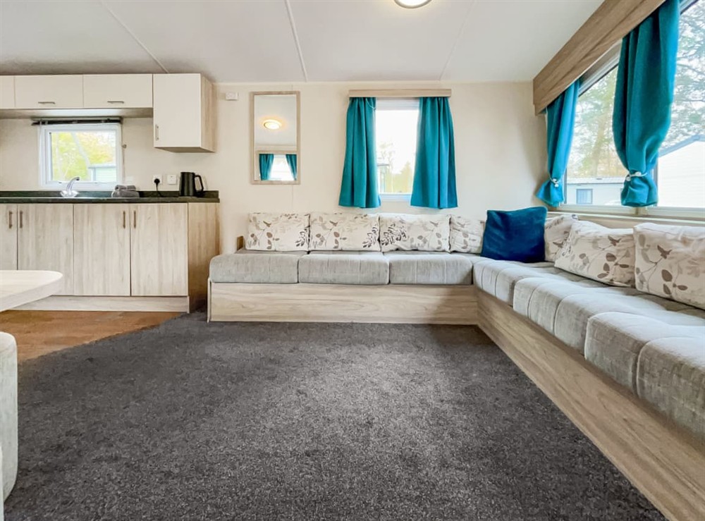 Open plan living space (photo 3) at Eskside Lodge in Brechin, Aberdeenshire