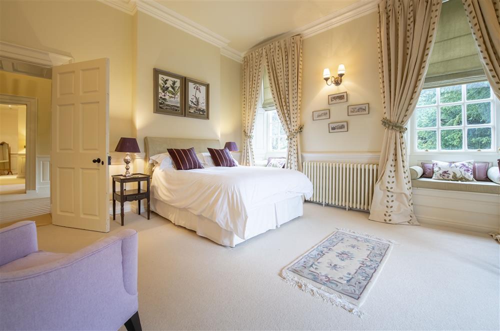 Spacious bedroom two at Eslington East Wing, Alnwick