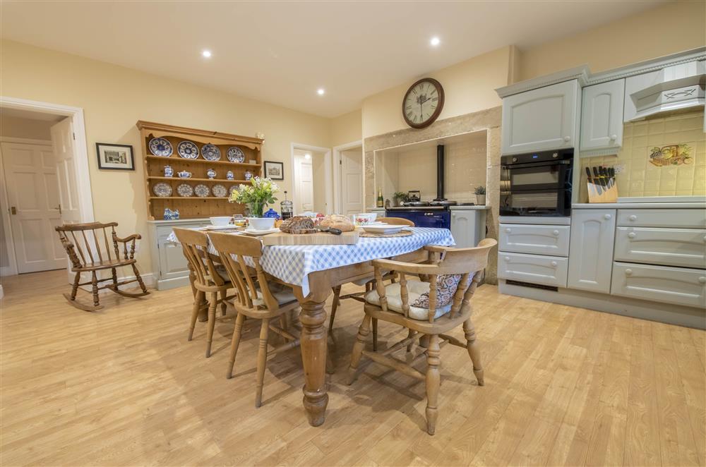 Farmhouse style fully-equipped kitchen at Eslington Lodge, Alnwick