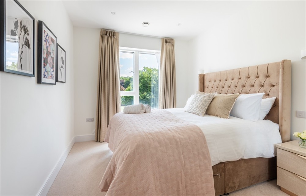 One of the 3 bedrooms at Estuary Reach in Kingsbridge