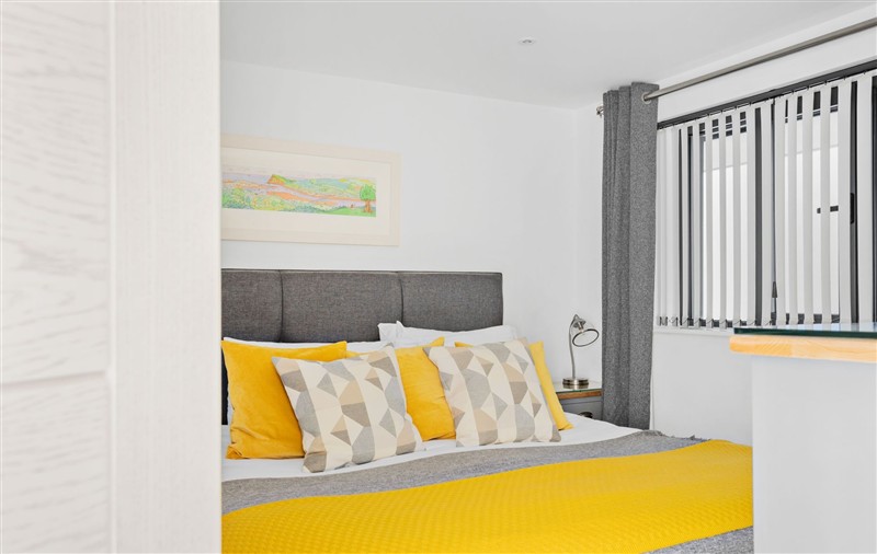 A bedroom in