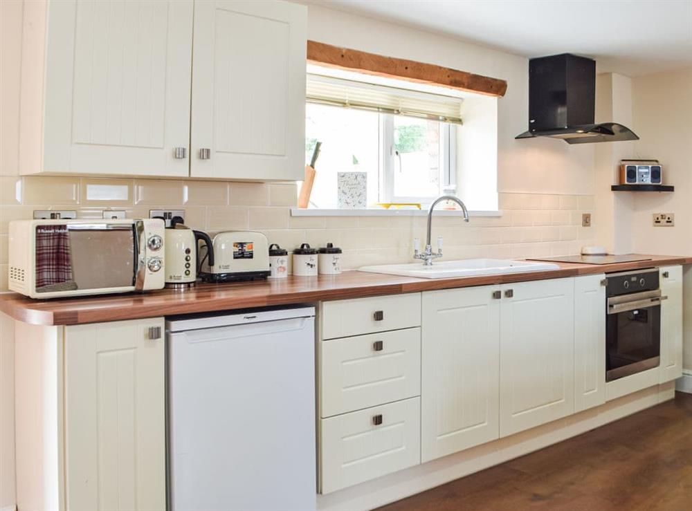 Kitchen at Estuary View in Lougher, Glamorgan, West Glamorgan