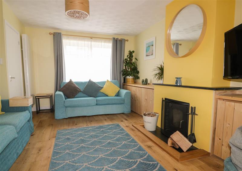 The living room at Estuary View, Newquay