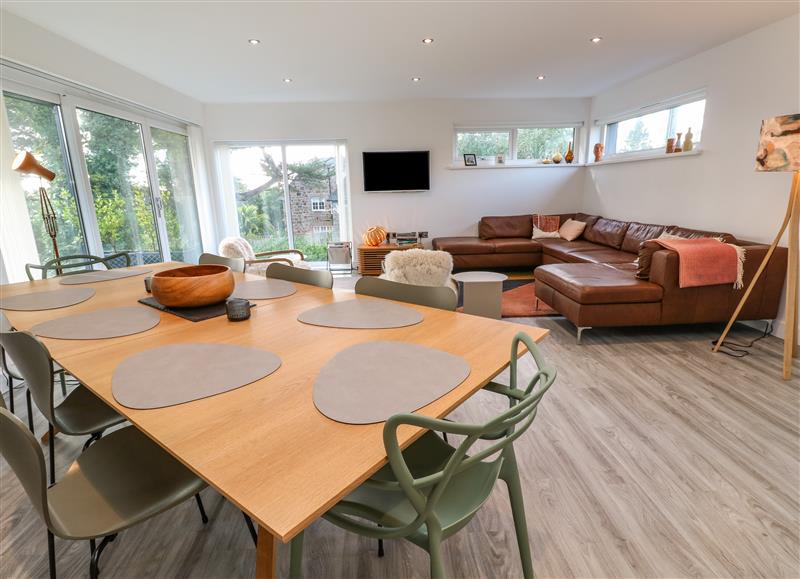Relax in the living area at Estuary Watch, Lelant near Carbis Bay