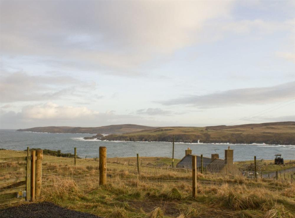 Outstanding views from the holiday home at Ethels House in Armadale, near Bettyhill, Highlands, Caithness
