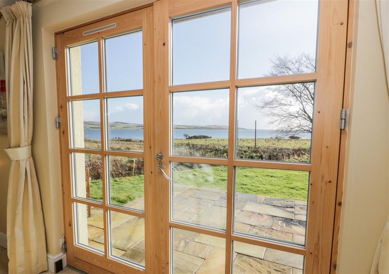 Views from the French doors at Ettrick Cottage, Rothesay, Bute