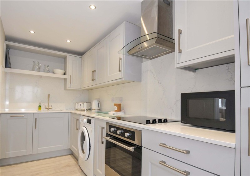 The kitchen at Evelyn, Looe