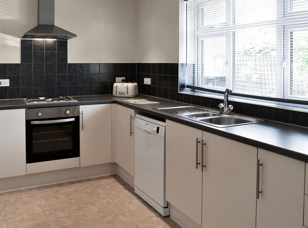 Well-equipped kitchen at Eventide in Broom, near Biggleswade, Bedfordshire