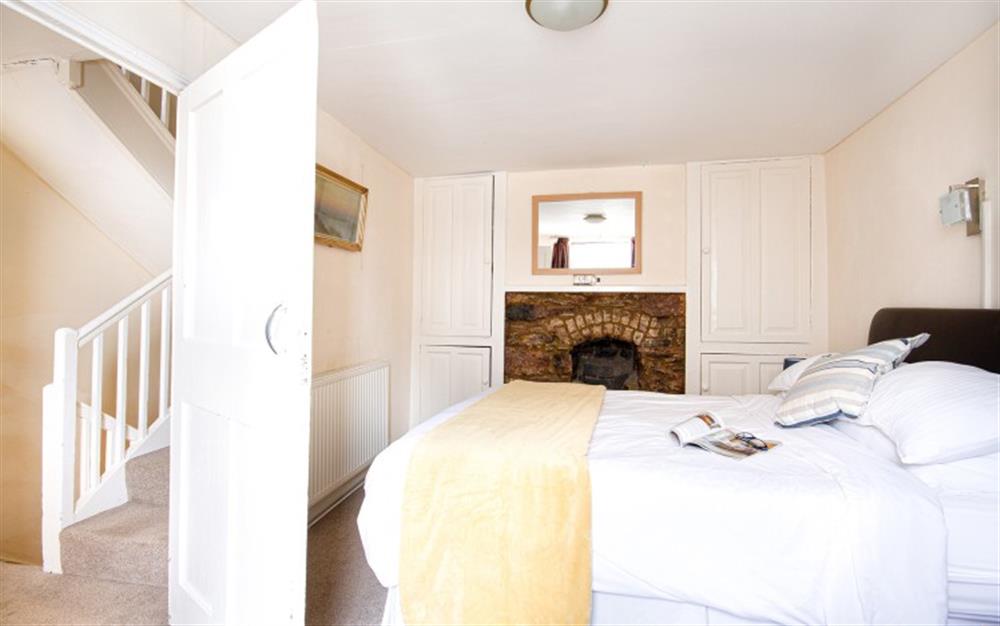 Double bedroom to first floor at Eventide in Cawsand