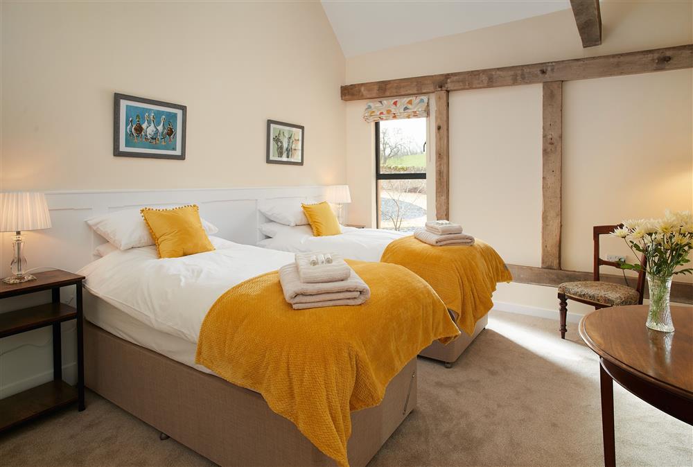 Evenwood Gables, Shropshire: Bedroom two with with 6ft super-king size zip and link bed (set up as twin beds as standard)