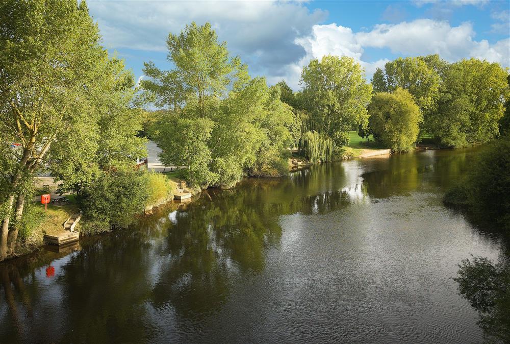 Shrewsbury River at Evenwood Gables, Acton Burnell, Shrewsbury