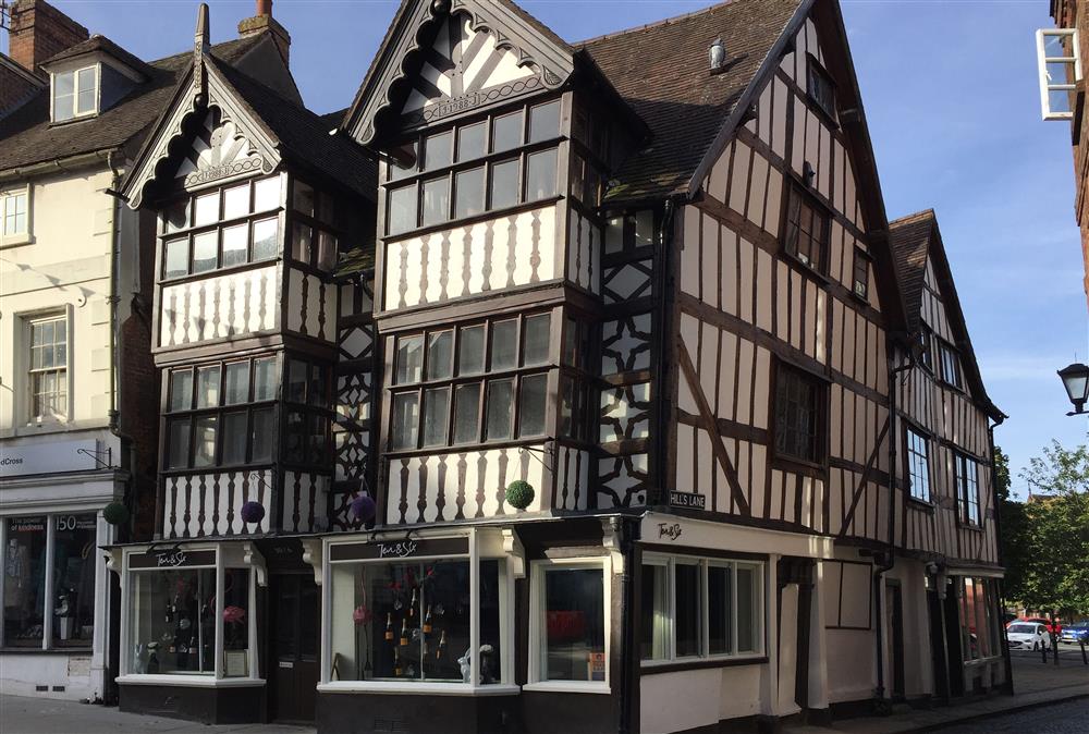 Incredible architecture in nearby Shrewsbury
