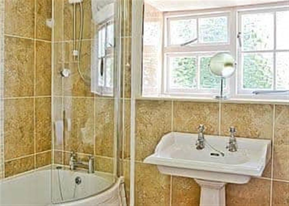 Bathroom at Evergreen Cottage in Sinnington, near Pickering, North Yorkshire