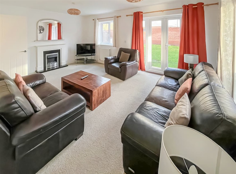 Living area at Evergreen House in Ashford, Kent