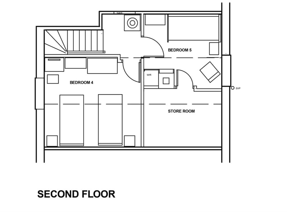 Floor plan (photo 3) at Evergreen House in Runswick Bay, near Staithes, North Yorkshire