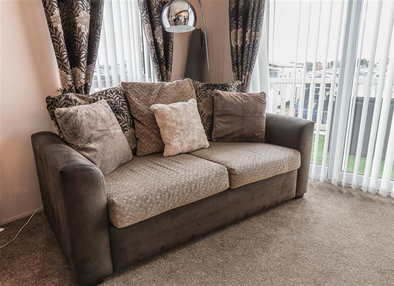 The living area at Evergreen Pines, Cayton Bay near Scarborough