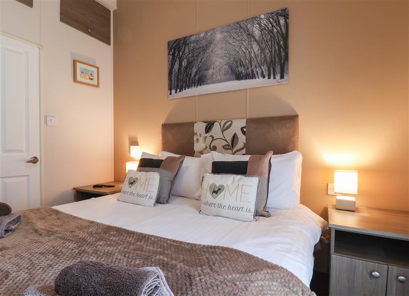 This is a bedroom at Evergreen Pines, Cayton Bay near Scarborough