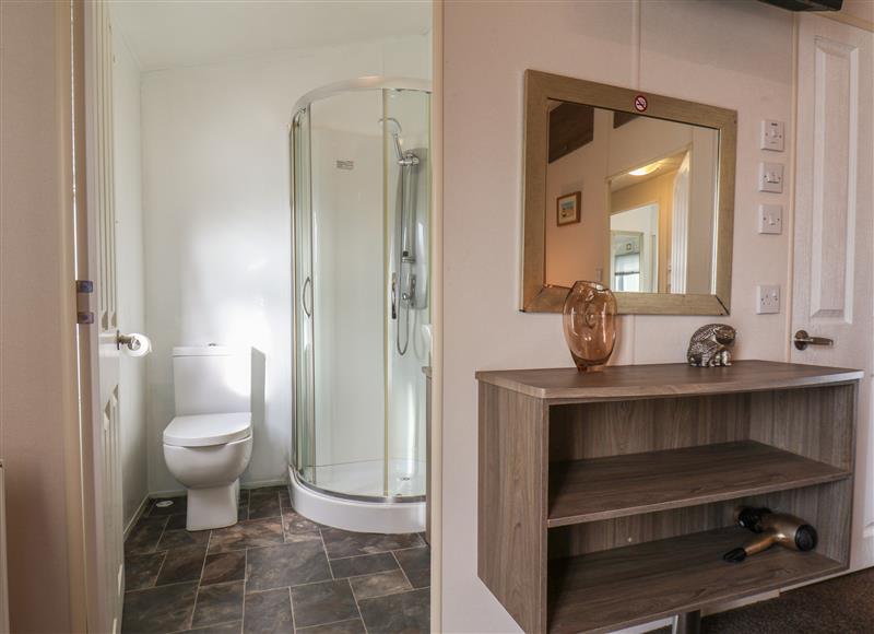 This is the bathroom at Evergreen Pines, Cayton Bay near Scarborough