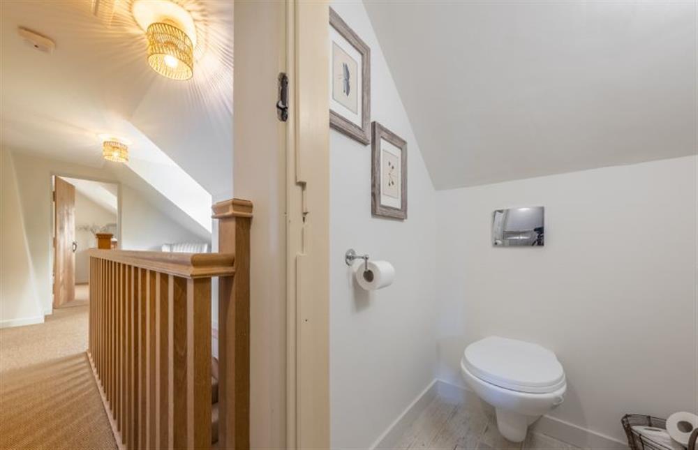 First floor: A cloakroom in addition to the bathroom at Evergreen, Thornage near Holt