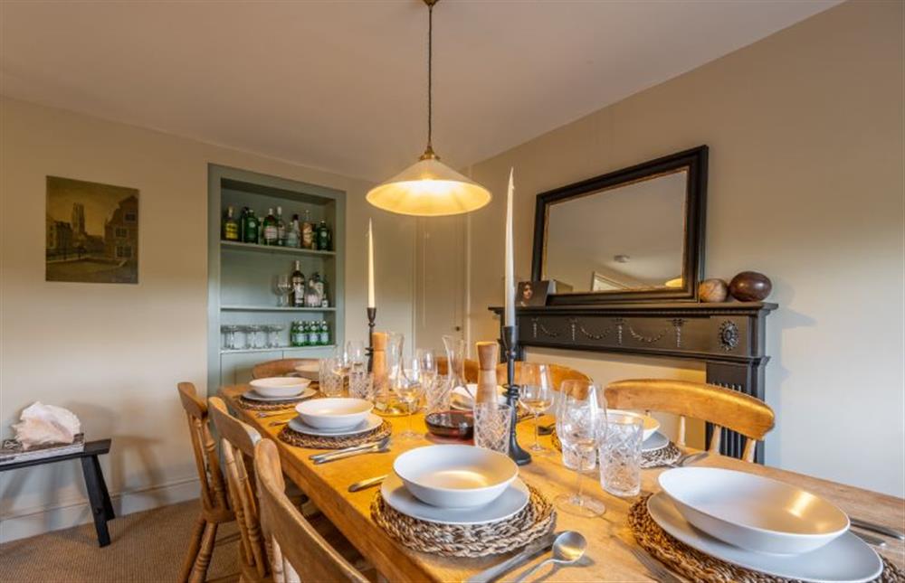 Ground floor: Dining area at Evergreen, Thornage near Holt