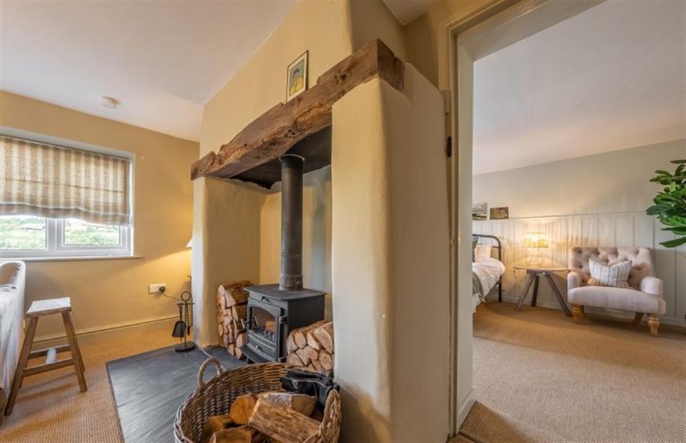 Ground floor: From the living area to the master bedroom at Evergreen, Thornage near Holt