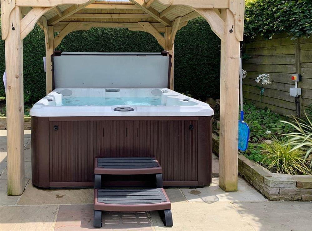 Hot tub (photo 2) at Eversfield in Goathland, Nr Whitby, North Yorkshire., Great Britain