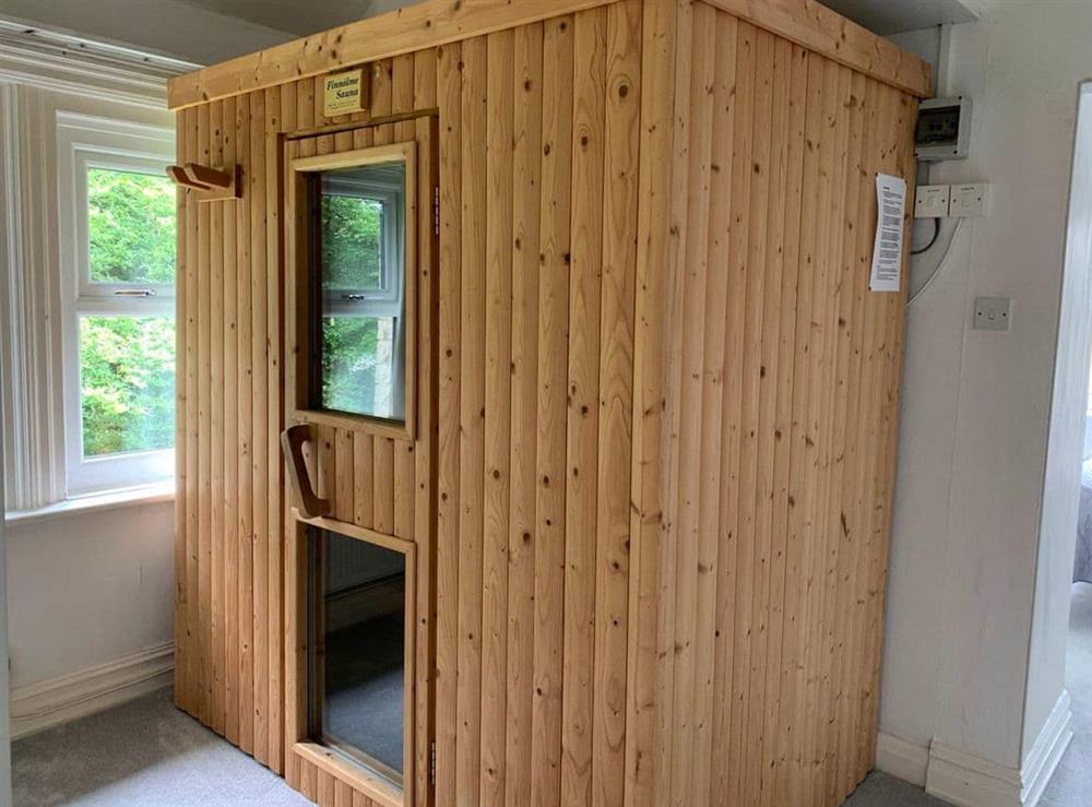 Sauna at Eversfield in Goathland, Nr Whitby, North Yorkshire., Great Britain