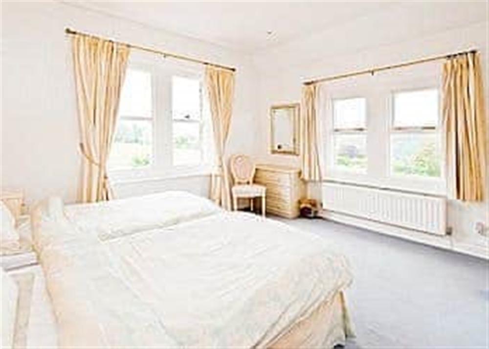 Twin bedroom at Eversfield in Goathland, Nr Whitby, North Yorkshire., Great Britain